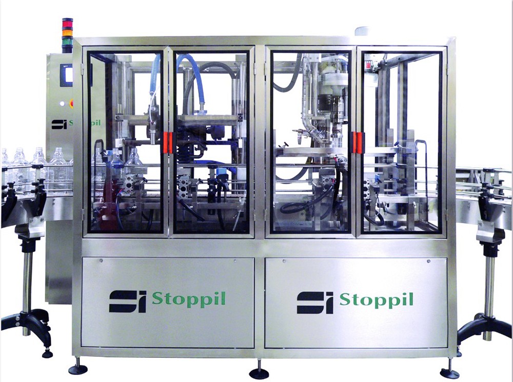 monobloc-remplissage-vissage-lineaire-automatique Monobloc de remplissage vissage linéaire automatique